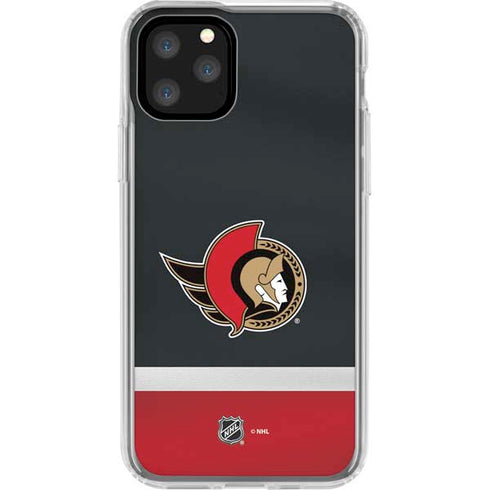 NHL Ottawa Senators Jersey iPhone 11 Pro Clear Case