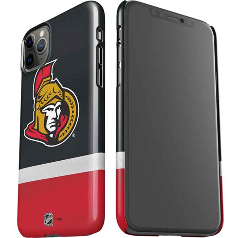 NHL Ottawa Senators Jersey iPhone 11 Pro Max Lite Case