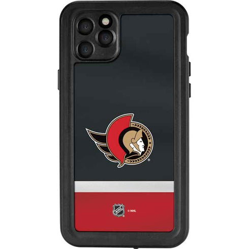 NHL Ottawa Senators Jersey iPhone 11 Pro Max Waterproof Case