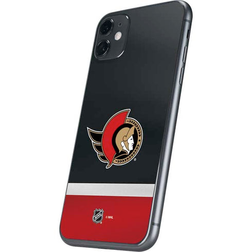 NHL Ottawa Senators Jersey iPhone 11 Skin