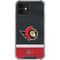 NHL Ottawa Senators Jersey iPhone 12 Clear Case