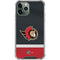 NHL Ottawa Senators Jersey iPhone 12 Pro Max Clear Case