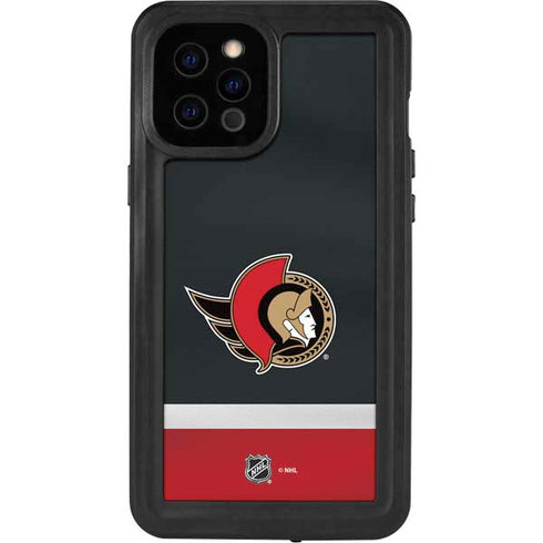 NHL Ottawa Senators Jersey iPhone 12 Pro Max Waterproof Case