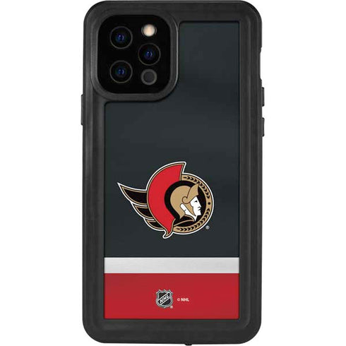 NHL Ottawa Senators Jersey iPhone 12 Pro Waterproof Case
