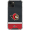 NHL Ottawa Senators Jersey iPhone 13 Clear Case