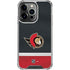 NHL Ottawa Senators Jersey iPhone 13 Pro Clear Case