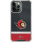 NHL Ottawa Senators Jersey iPhone 13 Pro Max Clear Case