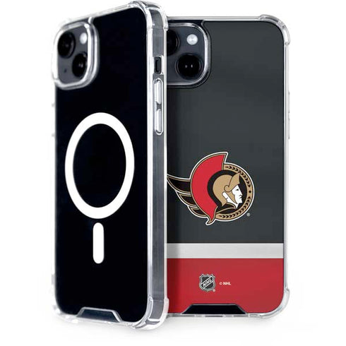 NHL Ottawa Senators Jersey iPhone 14 MagSafe Case