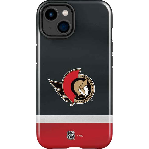 NHL Ottawa Senators Jersey iPhone 14 Plus Impact Case