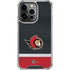 NHL Ottawa Senators Jersey iPhone 14 Pro Clear Case