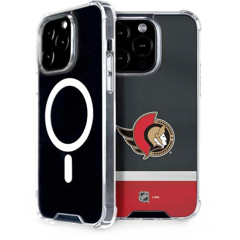 NHL Ottawa Senators Jersey iPhone 14 Pro MagSafe Case