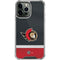 NHL Ottawa Senators Jersey iPhone 14 Pro Max Clear Case