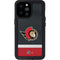 NHL Ottawa Senators Jersey iPhone 14 Pro Max Waterproof Case