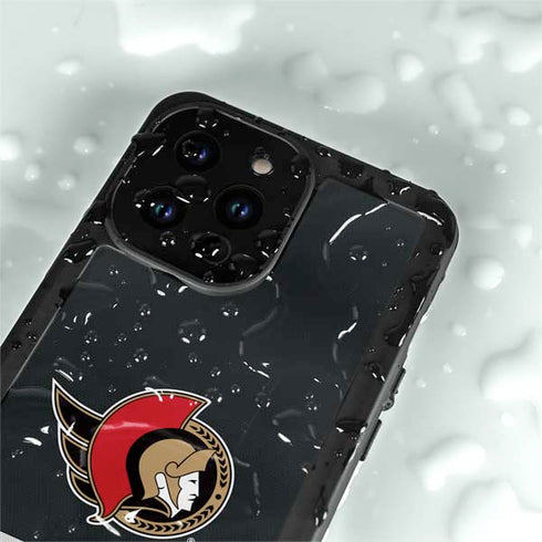NHL Ottawa Senators Jersey iPhone 14 Pro Max Waterproof Case