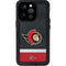 NHL Ottawa Senators Jersey iPhone 14 Pro Waterproof Case