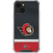 NHL Ottawa Senators Jersey iPhone 15 Plus Clear Case