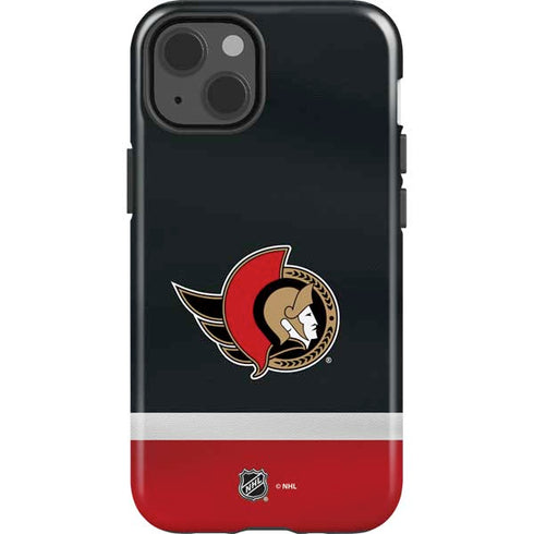 NHL Ottawa Senators Jersey iPhone 15 Plus Impact Case