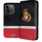 NHL Ottawa Senators Jersey iPhone 15 Pro Folio Case