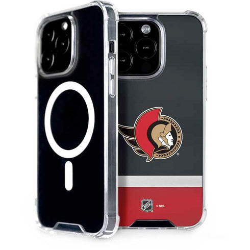 NHL Ottawa Senators Jersey iPhone 15 Pro MagSafe Case