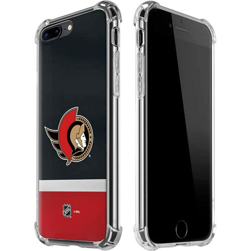 NHL Ottawa Senators Jersey iPhone 7/8 Plus Clear Case