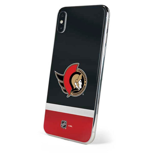 NHL Ottawa Senators Jersey iPhone X Skin