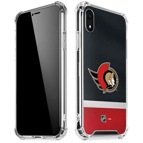 NHL Ottawa Senators Jersey iPhone XR Clear Case