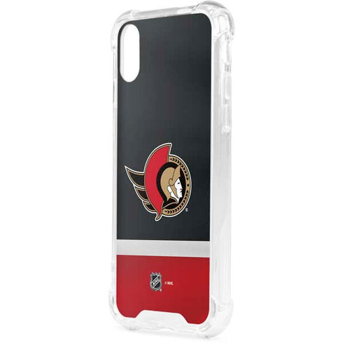 NHL Ottawa Senators Jersey iPhone XS Clear Case