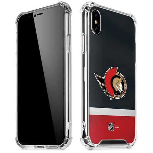 NHL Ottawa Senators Jersey iPhone XS Max Clear Case