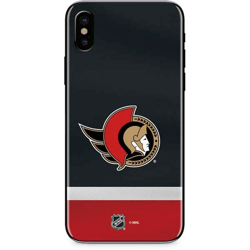 NHL Ottawa Senators Jersey iPhone XS Skin