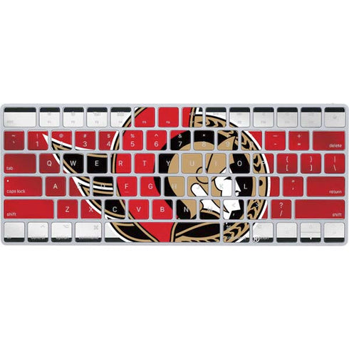 NHL Ottawa Senators Jersey Magic Keyboard Skin