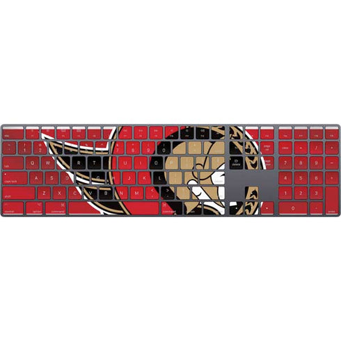 NHL Ottawa Senators Jersey Magic Keyboard with Numeric Keypad Skin