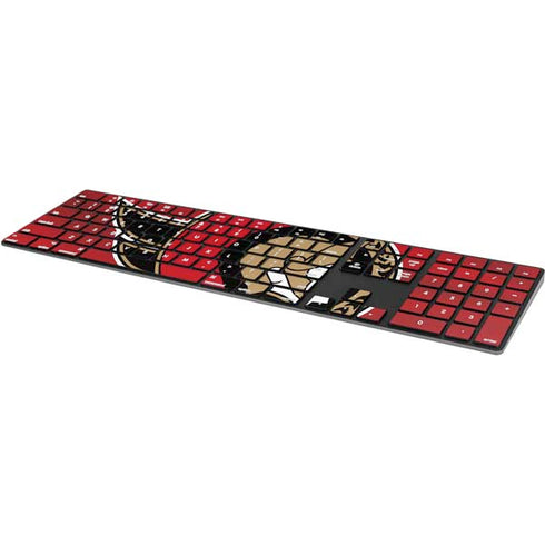 NHL Ottawa Senators Jersey Magic Keyboard with Numeric Keypad Skin