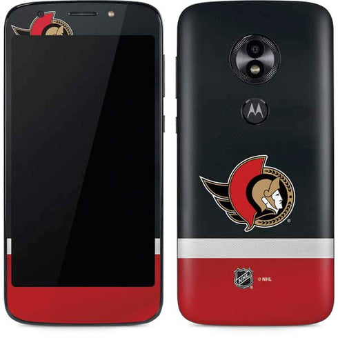 NHL Ottawa Senators Jersey Moto E5 Play Skin