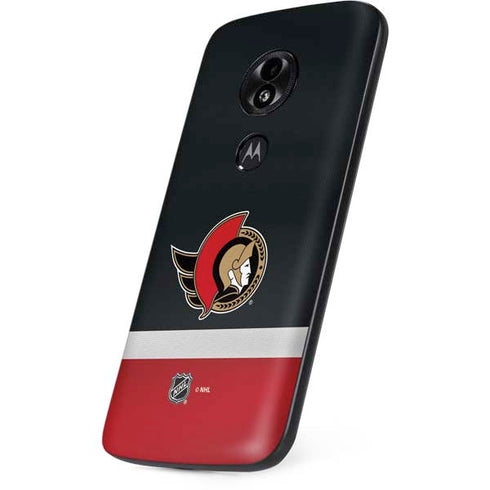 NHL Ottawa Senators Jersey Moto E5 Play Skin