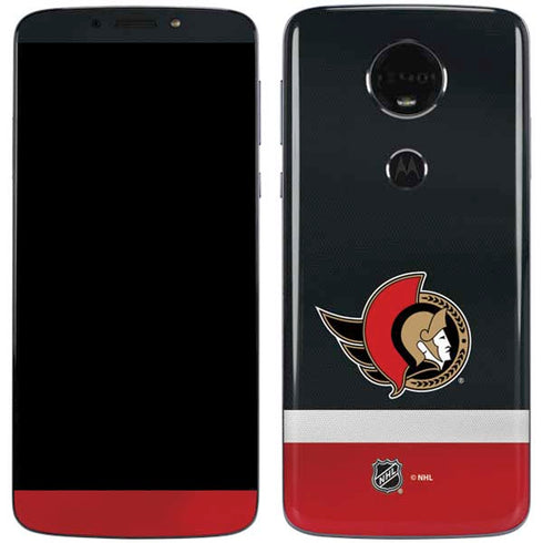 NHL Ottawa Senators Jersey Moto E5 Plus Skin