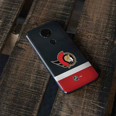 NHL Ottawa Senators Jersey Moto E5 Plus Skin