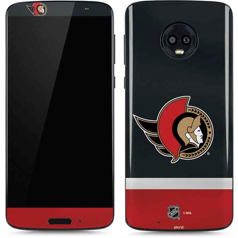 NHL Ottawa Senators Jersey Moto G6 Skin