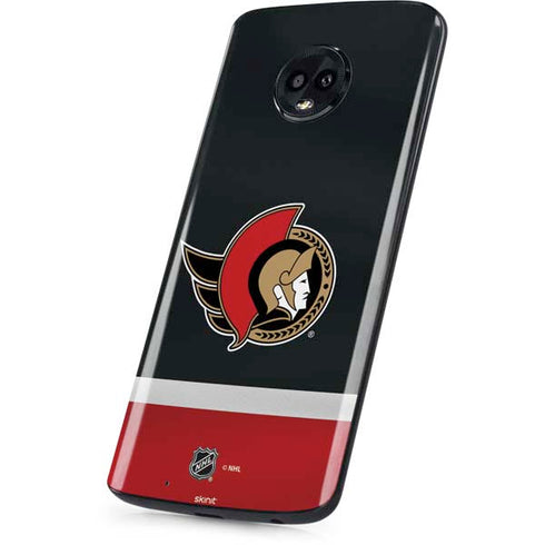 NHL Ottawa Senators Jersey Moto G6 Skin