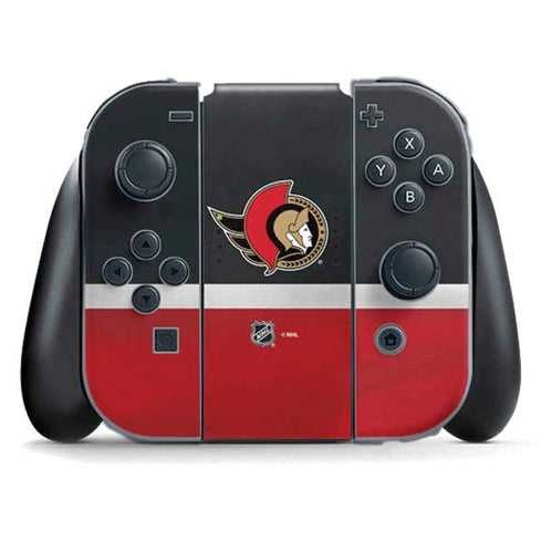 NHL Ottawa Senators Jersey Nintendo Switch (2017-2021) Joy-Con Controller Skin
