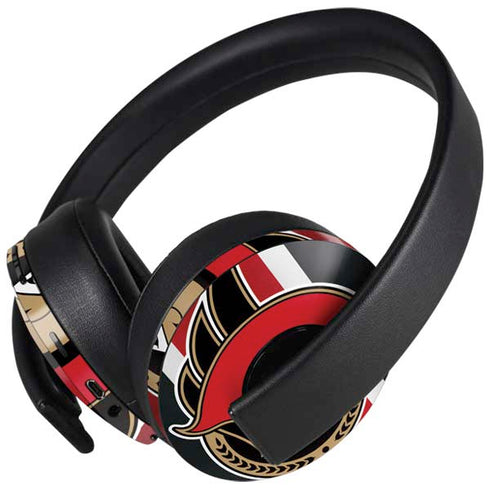 NHL Ottawa Senators Jersey PlayStation 4 Gold Wireless Headset Skin