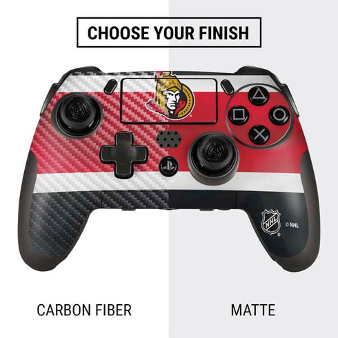 NHL Ottawa Senators Jersey PlayStation Scuf Vantage 2 Controller Skin