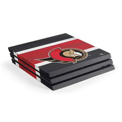 NHL Ottawa Senators Jersey PS4 Pro Console Skin