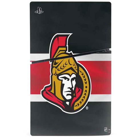 NHL Ottawa Senators Jersey PS5 Slim Disk Console Skin