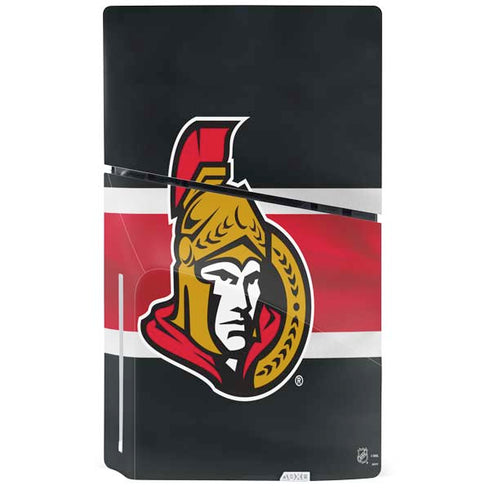 NHL Ottawa Senators Jersey PS5 Slim Disk Console Skin