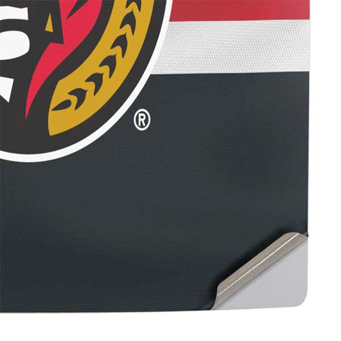 NHL Ottawa Senators Jersey PS5 Slim Disk Console Skin