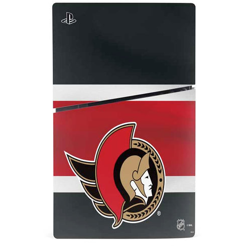 NHL Ottawa Senators Jersey PS5 Slim Digital Edition Console Skin