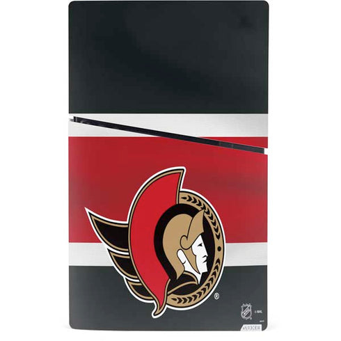 NHL Ottawa Senators Jersey PS5 Slim Digital Edition Console Skin