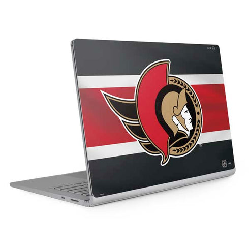 NHL Ottawa Senators Jersey Surface Book 2 13.5in Skin