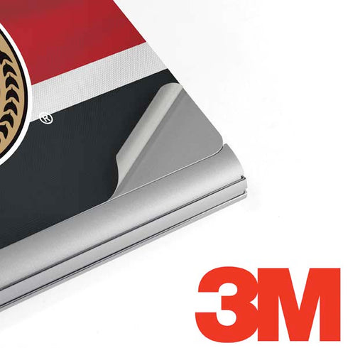 NHL Ottawa Senators Jersey Surface Book 2 13.5in Skin