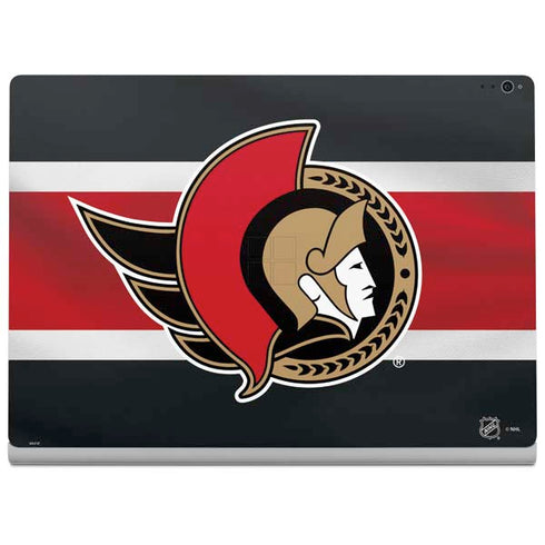 NHL Ottawa Senators Jersey Surface Book 2 15in Skin